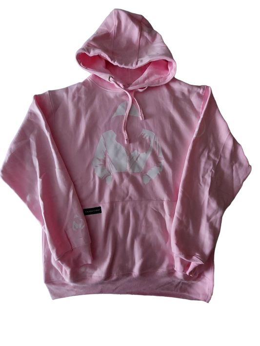 Faceless NY Hoodie Pink
